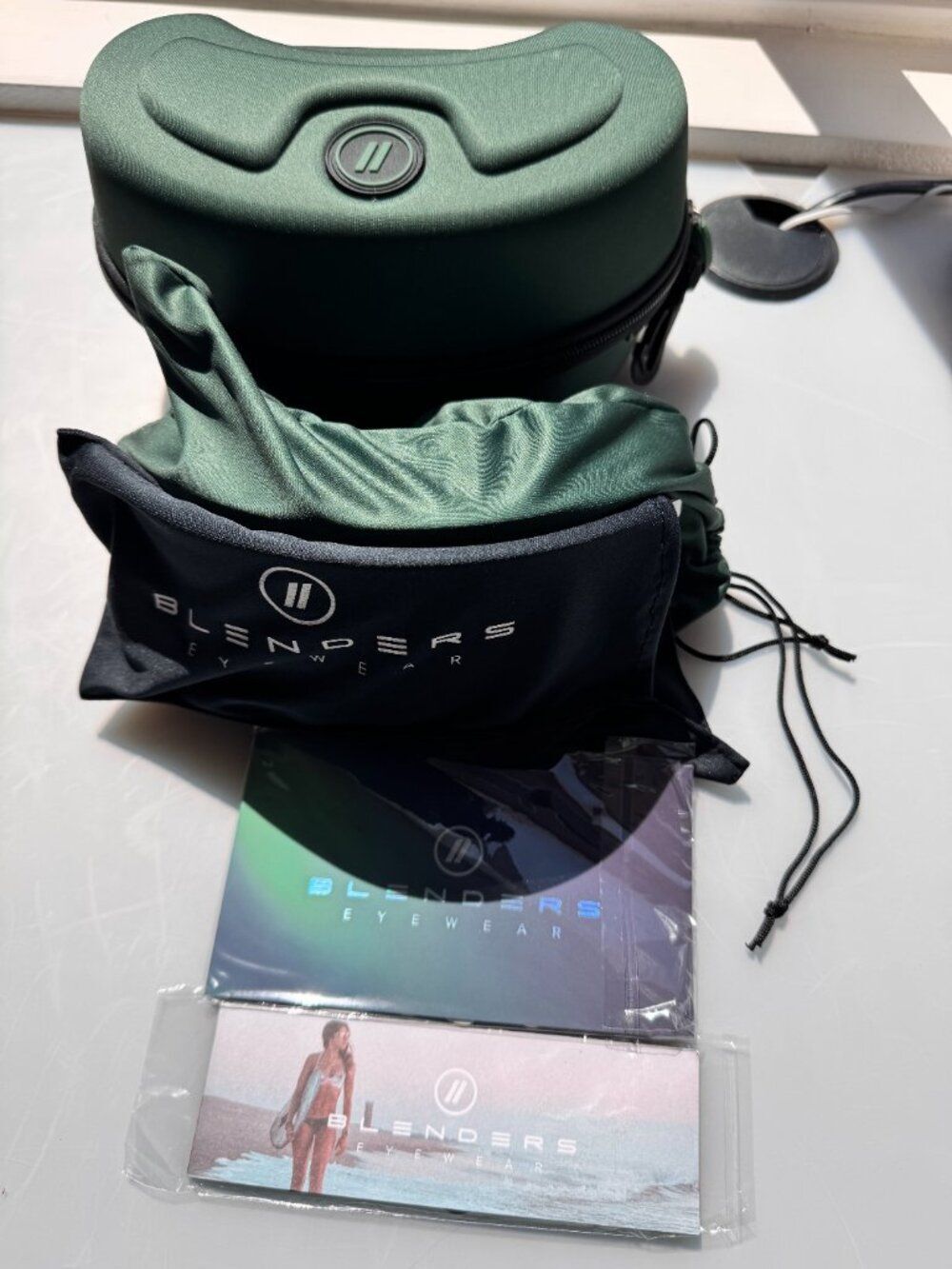 NWT - Blenders Eyewear Goggles Army Green - 2 Lens - Picture 2 of 8